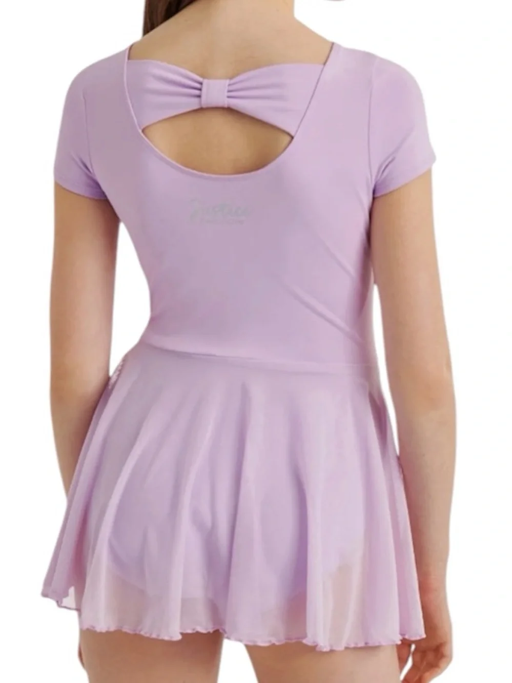 Justice Capsleeve Ballet Leotards for Girls with Skirt, Size: L (12/14)